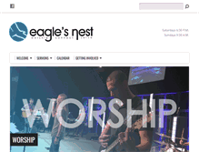 Tablet Screenshot of eaglesnest.ch