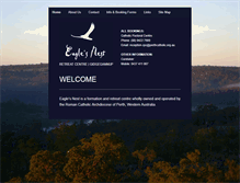 Tablet Screenshot of eaglesnest.org.au