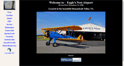 Desktop Screenshot of eaglesnest.aero